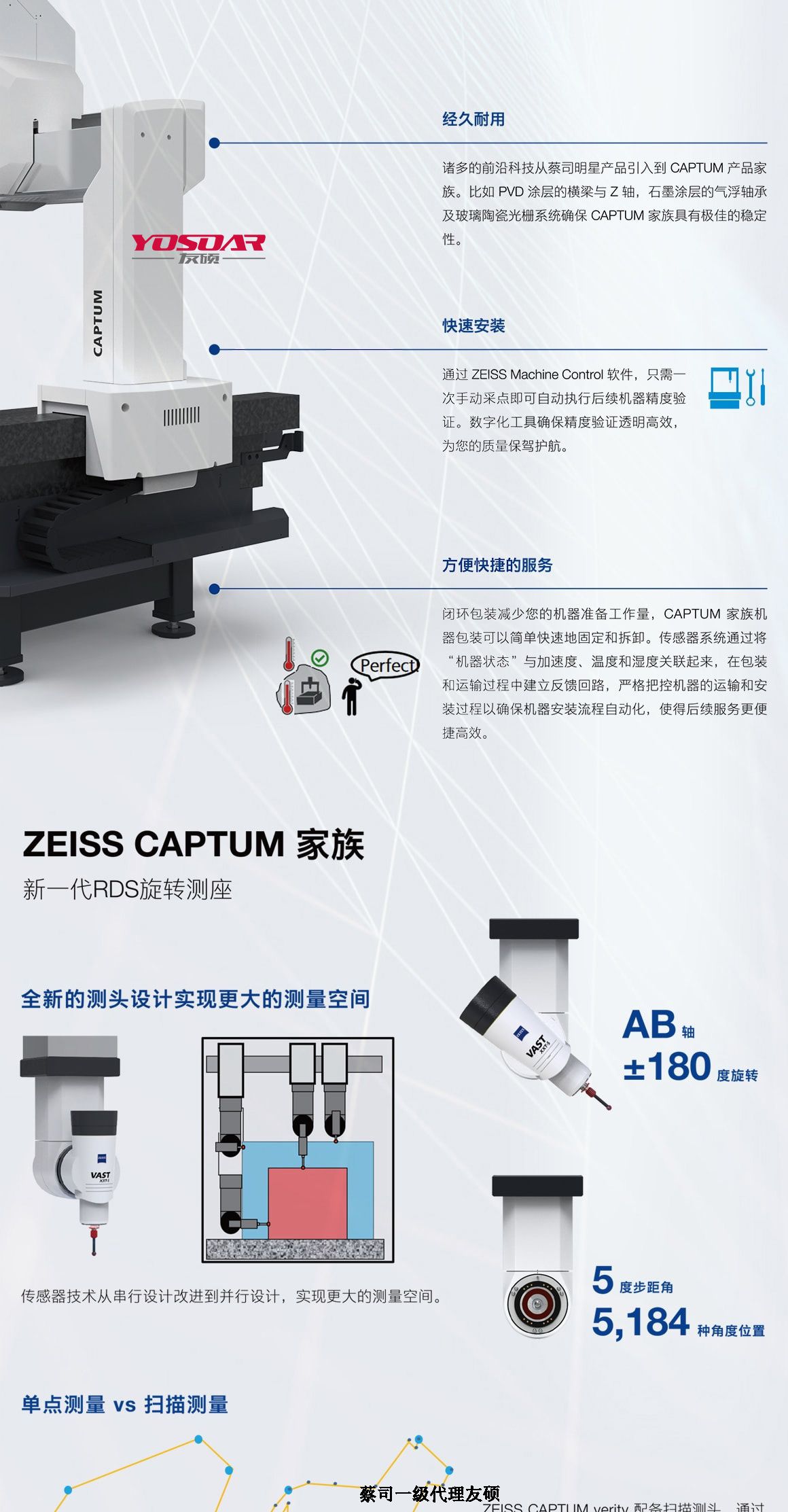 泰安蔡司三坐标CAPTUM